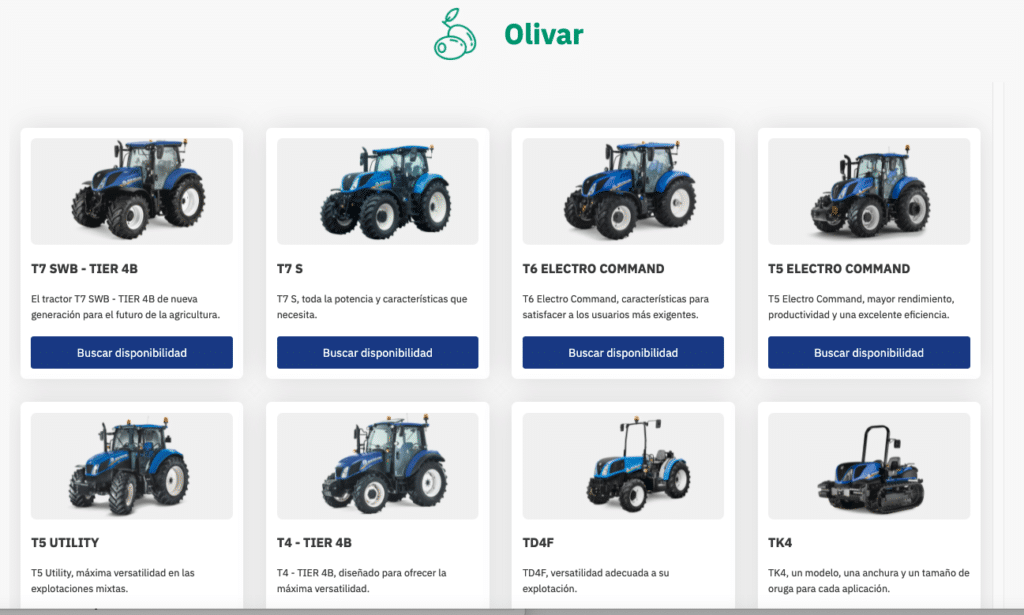 alquiler tractores olivar