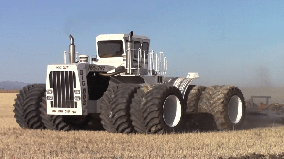 El tractor más grande del mundo Big Bud